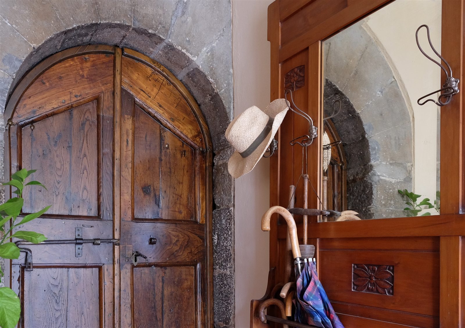 L’ingresso della casa